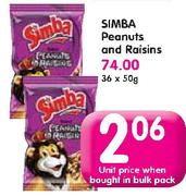 Simba Peanuts And Raisins-50Gm