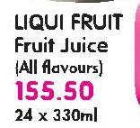 Liqui Fruit Fruit Juice(All Flavours)-24x330Ml