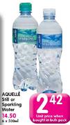 Aquelle Still Or Sparkling Water-500Ml