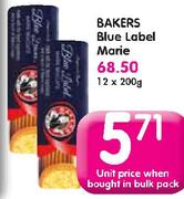 Bakers Blue Label Marie-200Gm