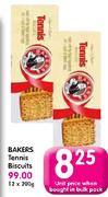 Bakers Tennis Biscuits-200Gm