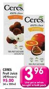 Ceres Fruit Juice(All Flavours)-200Ml