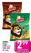Simba Chips(All Flavours)-36Gm