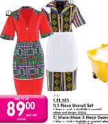 3-Piece Overall Set