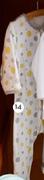 2 pack Embroidered Babygros-Each