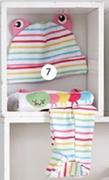 3 Piece Striped Set(Tiny Baby To 12 Months)