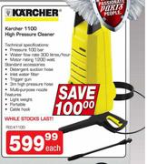 Karcher 1100 High Pressure Cleaner(FED.K1100)-Each