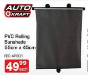 Auto Kraft PVC Rolling Sunshade 55x45Cm(FED.AP801)-Each