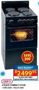 Defy 4 Plate Compact Stove