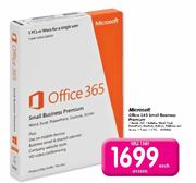 Microsoft Office 365 Small Business Premium Software-Each