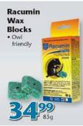 Kirchhoffs Racumin Wax Blocks-85g Each