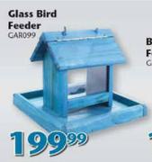 Glass Bird Feeder-Each
