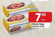  Lifebuoy Soap Assorted-200gm Each