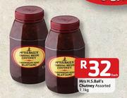 Mrs H.S.Ball's Chutney-1.1Kg Each