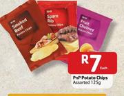 Pnp Potato Chips-125gm Each