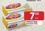 Lifebuoy Soap Assorted - 200g Each