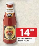 All Gold Tomato Sauce - 700ml 