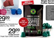 Foreign Ground Single Origin Coffee Capsules 10's-Each