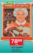 Aunt Caroline Long Grain Parboiled Rice-10kg