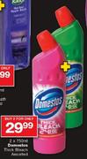 Domestos Thick Bleach-2 x 750ml