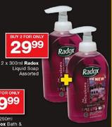 Radox Liquid Soap-2 x 300ml