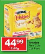 Friskies Fine Cuts Cat Food-12 x 85gm