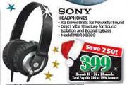 Sony Headphones(MDR-XB300)