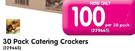 30 Pack Catering Crackers-Per 30 Pack