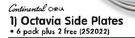 Continental China Octavia Side Plates-Per 6 Pack