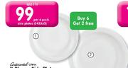 Continental China Blanco Side Plates-Per 6 Pack