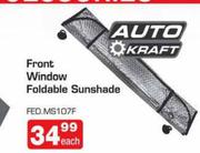 Auto Craft Front Window Foldable Sunshade(FED MS107F)-Each