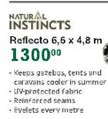 Natural Instincts Reflecto 6.6x4.8m