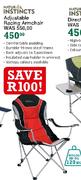Natural Instincts Adjustable Racing Armchair