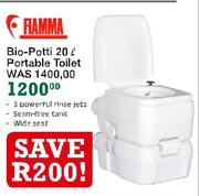 Fiamma Bio Potti 20Ltr Portable Toilet