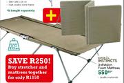 Natural Instincts Heavy Duty Stretcher 200x80x42cm