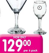 Manhattan Sherry/Liqueur Glasses-12 Per Pack