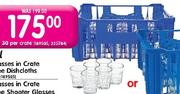 Consol Hiball Glasses In Crate Plus 6 Free Shooter Glasses-30 Per Crate