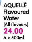 Aquelle Flavoured Water(All Flavours)-6x500ml