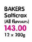 Bakers Salticrax(All Flavours)-12x200g