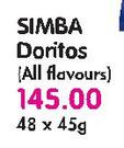 Simba Doritos (All Flavours)-48x45gm