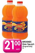 Brookes Oros Squash(Original Only)-2L Each