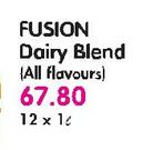 Fusion Dairy Blend(All Flavours)-12 x 1Ltr