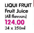 Liqui Fruit Fruit Juice(All Flavours)-24 x 250ml