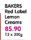Bakers Red Label Lemon Creams-12X200gm