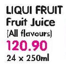 Liqui Fruit Fruit Juice(All Flavours)-24X250ml