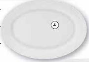 Aro 51cm Oval Platter-Each
