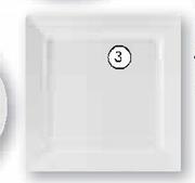 Aro 40cm Square Platter-Each