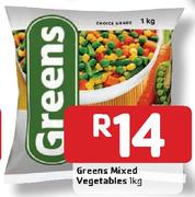 Green Mixed Vegetables-1Kg