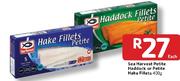 Sea Harvest Petite Haddock Or Petite Hake Fillets-400G Each