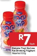 Danone Yogi Sip Low Fat Drinking Yoghurt-300G Each